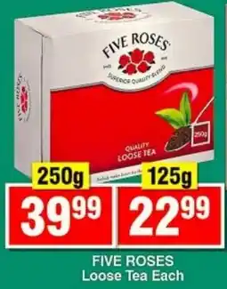 Choppies FIVE ROSES Loose Tea offer