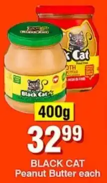Choppies BLACK CAT Peanut Butter offer