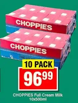 Choppies CHOPPIES Full Cream Milk offer