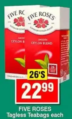 Choppies FIVE ROSES Smooth Ceylon Blend offer