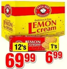 Choppies Gasa-Mia Biscuits Lemon cream offer