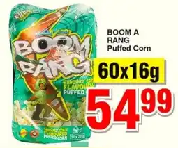 Choppies BOOM A RANG Puffed Corn offer