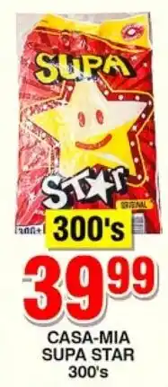 Choppies CASA-MIA SUPA STAR 300's offer