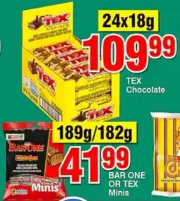 Choppies TEX Chocolate offer