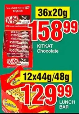 Choppies KITKAT Chocolate offer