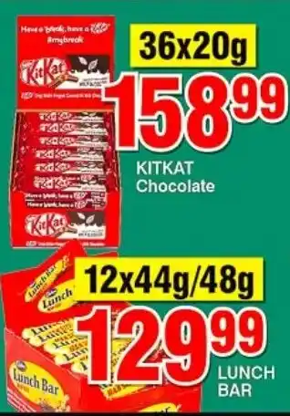 Choppies KITKAT Chocolate offer