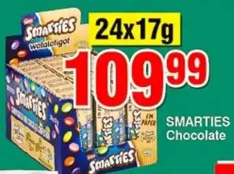 Choppies Smarties Chocolate offer