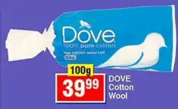 Choppies DOVE Cotton Wool offer