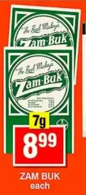 Choppies Zam Buk offer