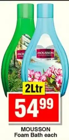 Choppies MOUSSON Foam Bath offer