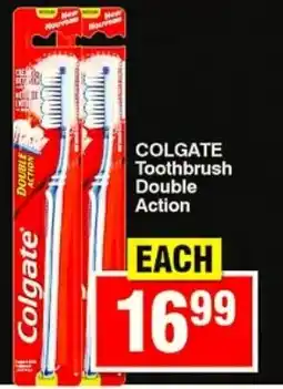 Choppies Colgate Toothbrush Double Action offer