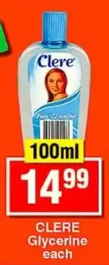Choppies CLERE Glycerine offer