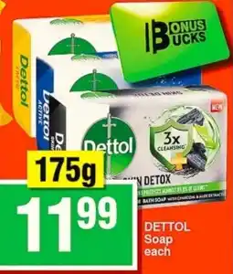 Choppies DETTOL Soap offer