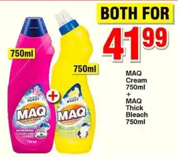 Choppies MAQ Cream + MAQ Thick Bleach offer