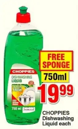 Choppies CHOPPIES Dishwashing Liquid offer