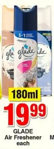 Choppies GLADE Air Freshener offer