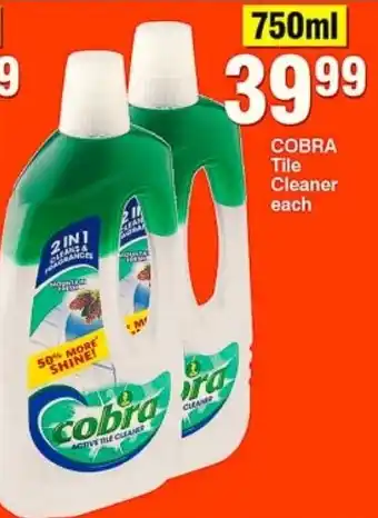Choppies COBRA Tile Cleaner offer