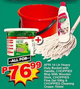 Choppies All for 76.99 offer