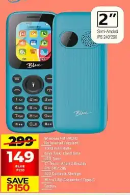 Choppies BLUE F210 offer