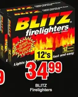 Choppies BLITZ Firelighters offer