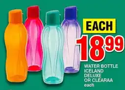 Choppies WATER BOTTLE ICELAND DELUXE OR CLEARAA offer