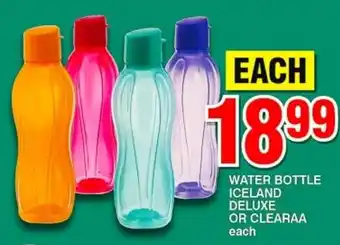 Choppies WATER BOTTLE ICELAND DELUXE OR CLEARAA offer