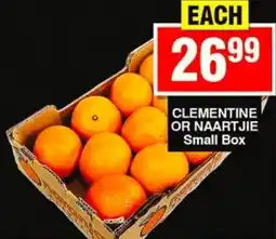 Choppies Clementine or Naartjie Small Box offer