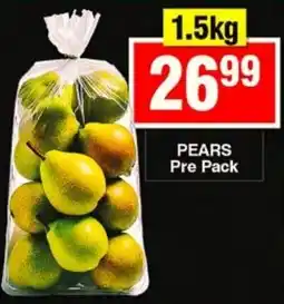 Choppies PEARS Pre Pack offer