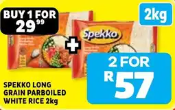 Usave Spekko Long Grain Parboiled White Rice offer