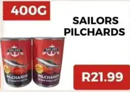 Saverite SAILORS PILCHARDS offer