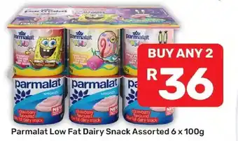 Pick n Pay Hypermarket Parmalat Low Fat Dairy Snack Assorted offer