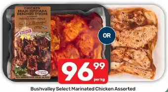 Pick n Pay Hypermarket Bushvalley Select Marinated Chicken Assorted offer