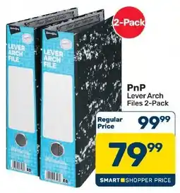 Pick n Pay Hypermarket PnP Lever Arch Files offer