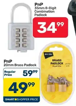 Pick n Pay Hypermarket PnP 35mm 8-Digit Combination Padlock offer