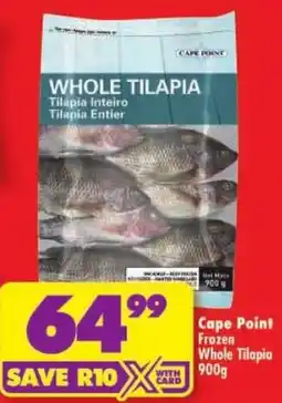 Shoprite Cape Point Whole Tilapia offer