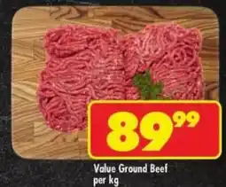 Shoprite Value Ground Beef offer