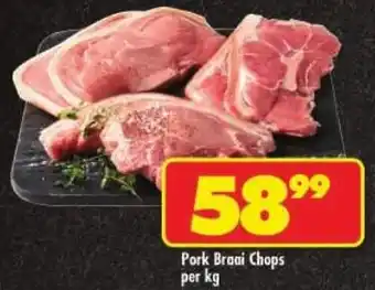 Shoprite Pork Braai Chops offer