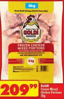 Shoprite Goldi Frozen Mixed Chicken Portions offer