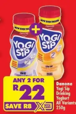 Shoprite Danone Yogi Sip Drinking Yoghurt offer