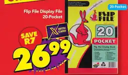 Shoprite Flip File Display File 20-Pocket offer