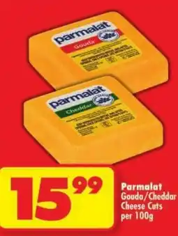 Shoprite Parmalat Gouda/Cheddar Cheese Cuts offer