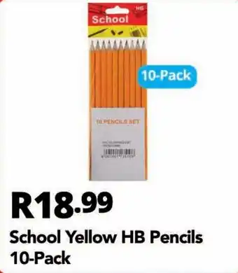 Shoprite School Yellow HB Pencils offer