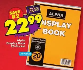 Shoprite Alpha Display Book offer