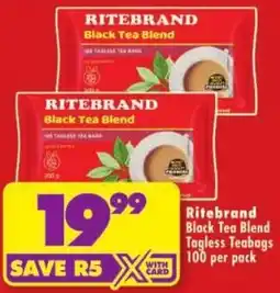 Shoprite Ritebrand Black Tea Blend offer