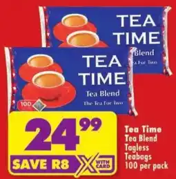 Shoprite TEA TIME Tea Blend offer