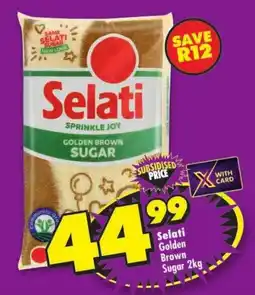 Shoprite Selati Golden Brown Sugar offer