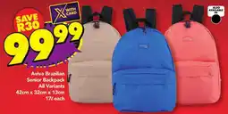 Shoprite Aviva Brazilian Senior Backpack offer