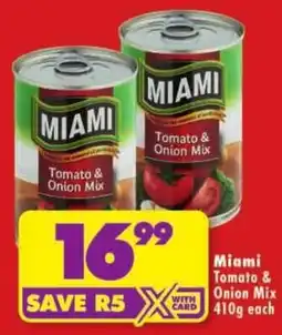 Shoprite Miami Tomato & Onion Mix offer