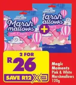 Shoprite Magic Moments Marshmallows Pink & White offer