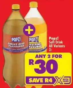 Shoprite Popz! Soft Drink offer